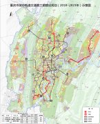 <b><b>沉庆轨道交通规划图(2025最新)</b></b>